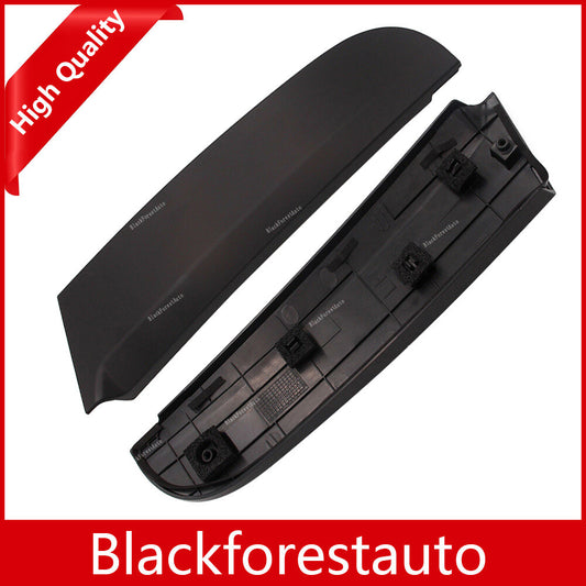 Pair Black Left+Right Rear Door Molding Cover Fit for 2011-2016 for Kia Sportage