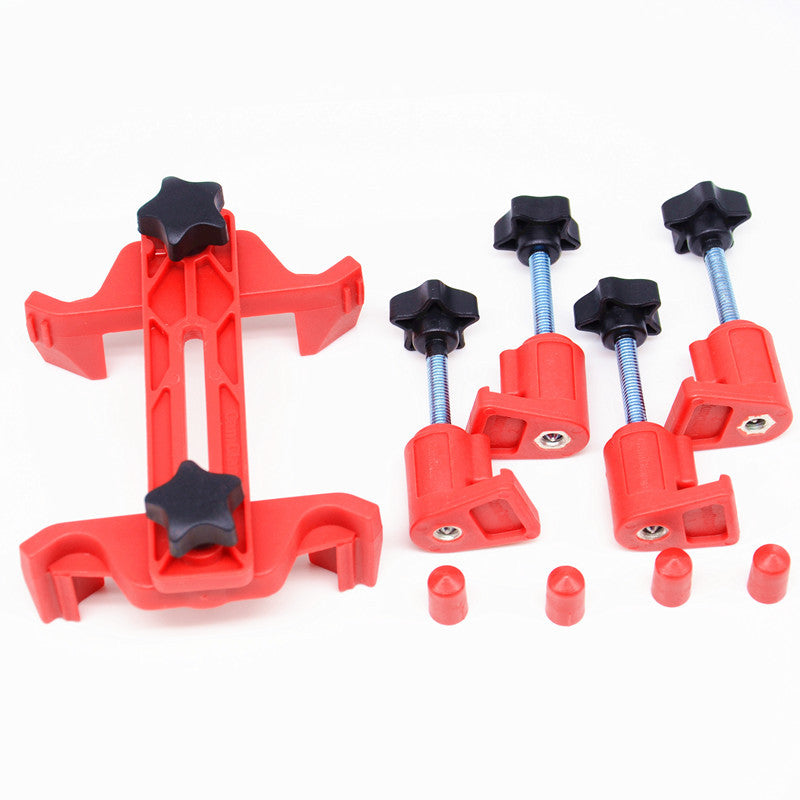 5pc Car Dual Cam Clamp Camshaft Timing Sprocket Gear Locking Tool Gear Fixed Kit