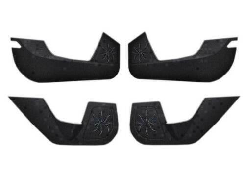 Inner Door Anti-Kick Panel Carbon Fiber Look Cover Trim for Ford Focus 15-2018