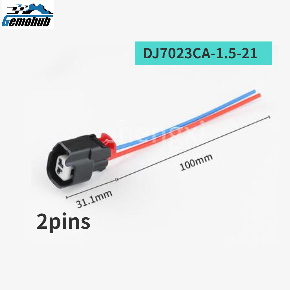 2pins Injector Plug Fuel Injection Connector DJ7023CA-1.5-21 for Ford ESCORT