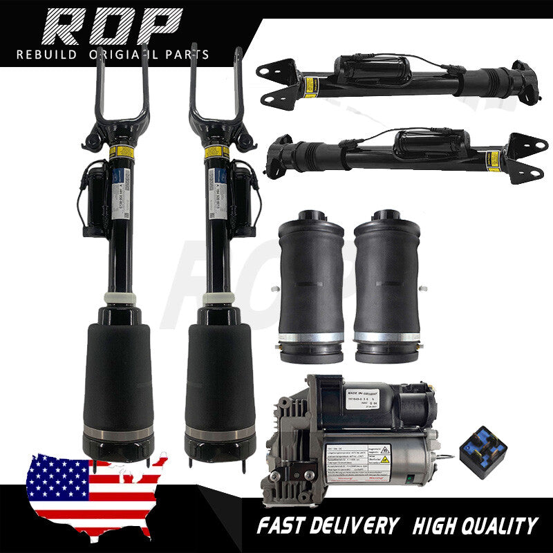 7Pcs Fit for Mercedes-Benz GL350 GL550 GL450 GL550 GL63 AMG Air Suspension set New