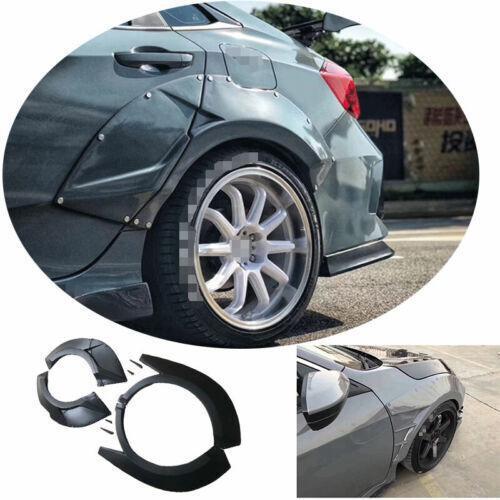 For 2016-2020 for Honda for Civic Resin Front Rear Wheel Eyebrow Wide Body Cover Fender Q