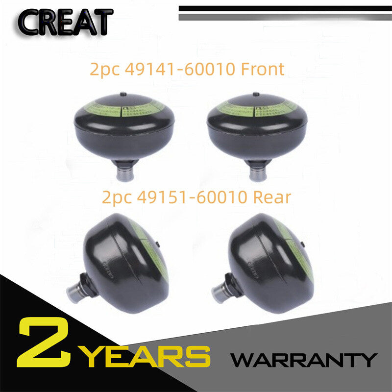 Suspension accumulator kit for Lexus LX470 for Land Cruiser 49141-60010 49151-60010