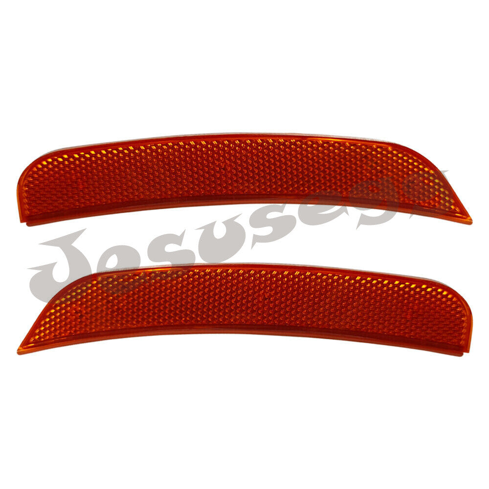 Pair Fit for Chrysler 2015-2021 300 Left+Right Red Lens Side Marker Light Lamp Q