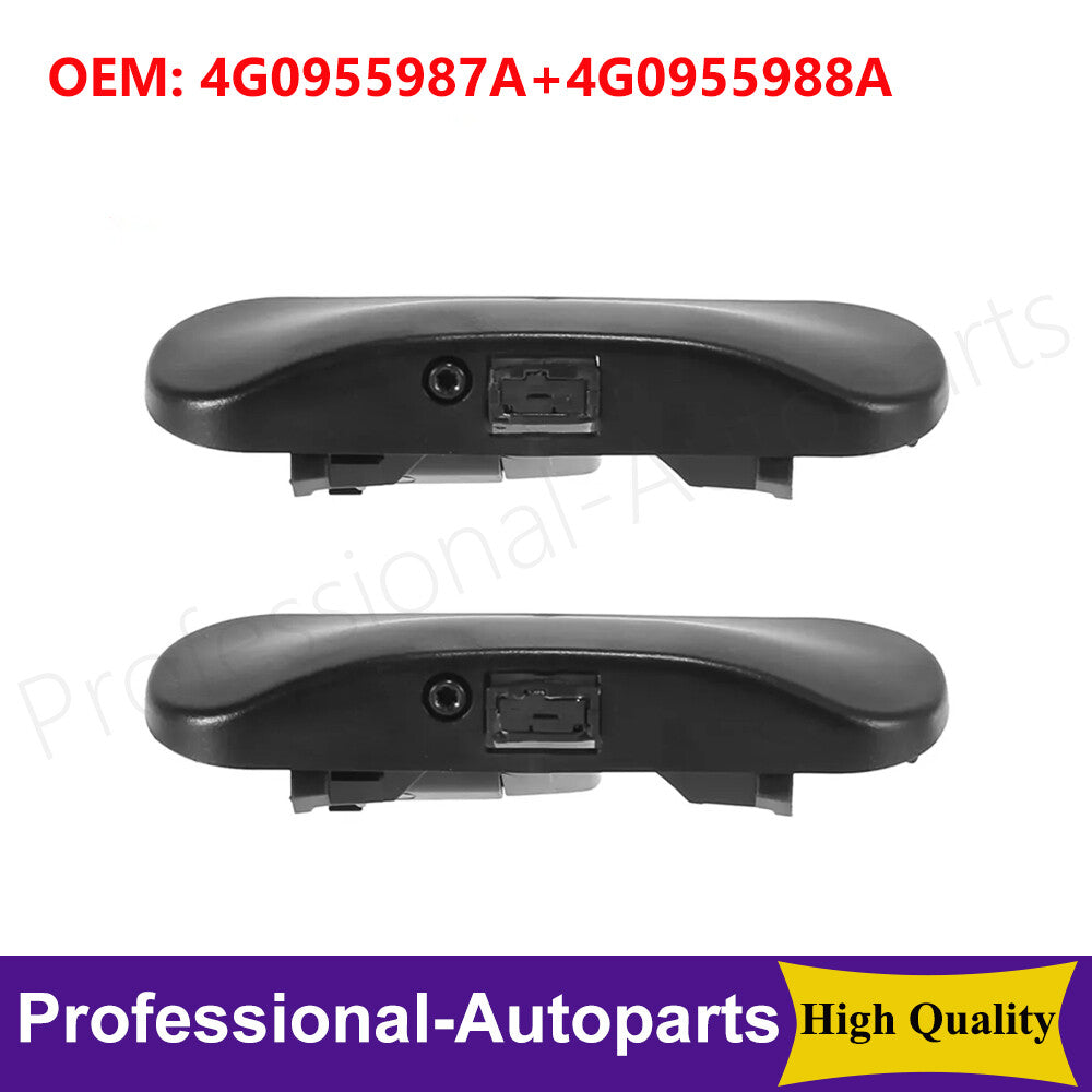 1Pair Windshield Windscreen Washer Nozzle Spray Jetfor Audi for A6 C7 Allroad S6 RS6 Q