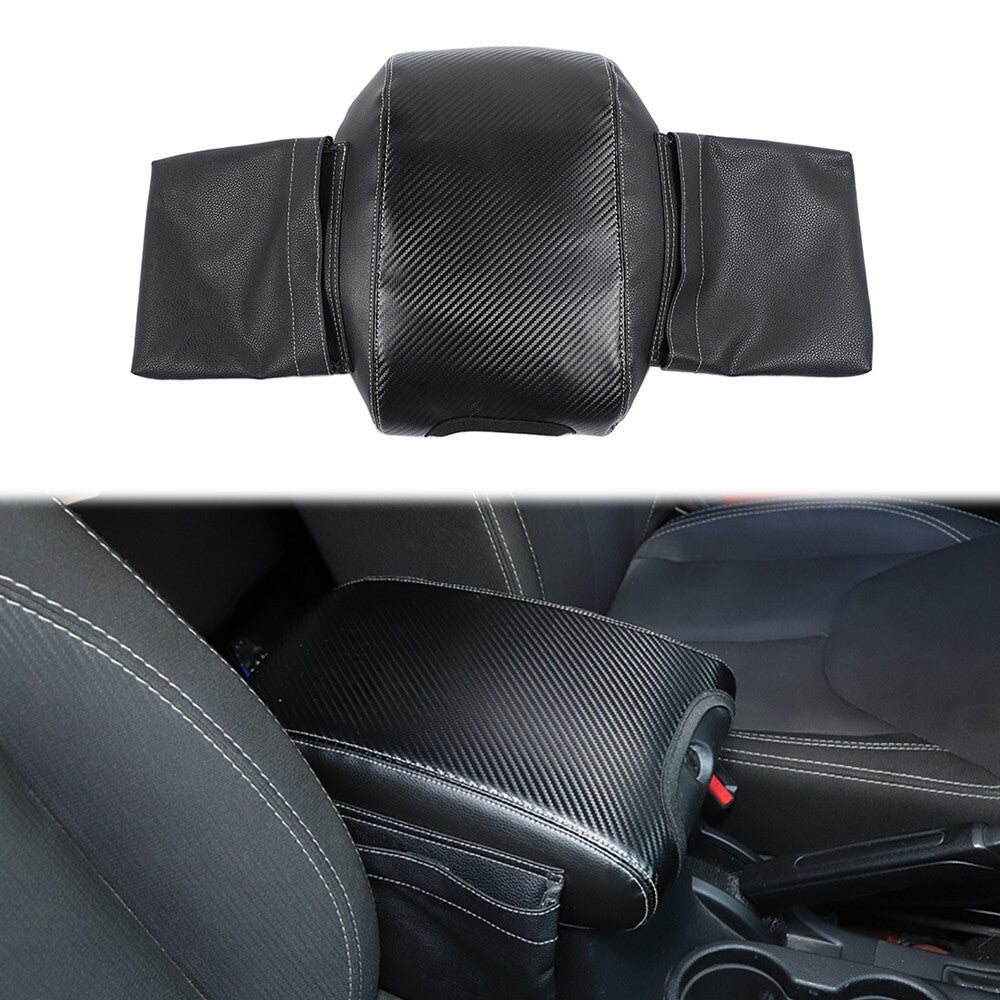 Center Console Armrest Pad Storage Bag Cover for Jeep for Wrangler JK JKU 2011-17