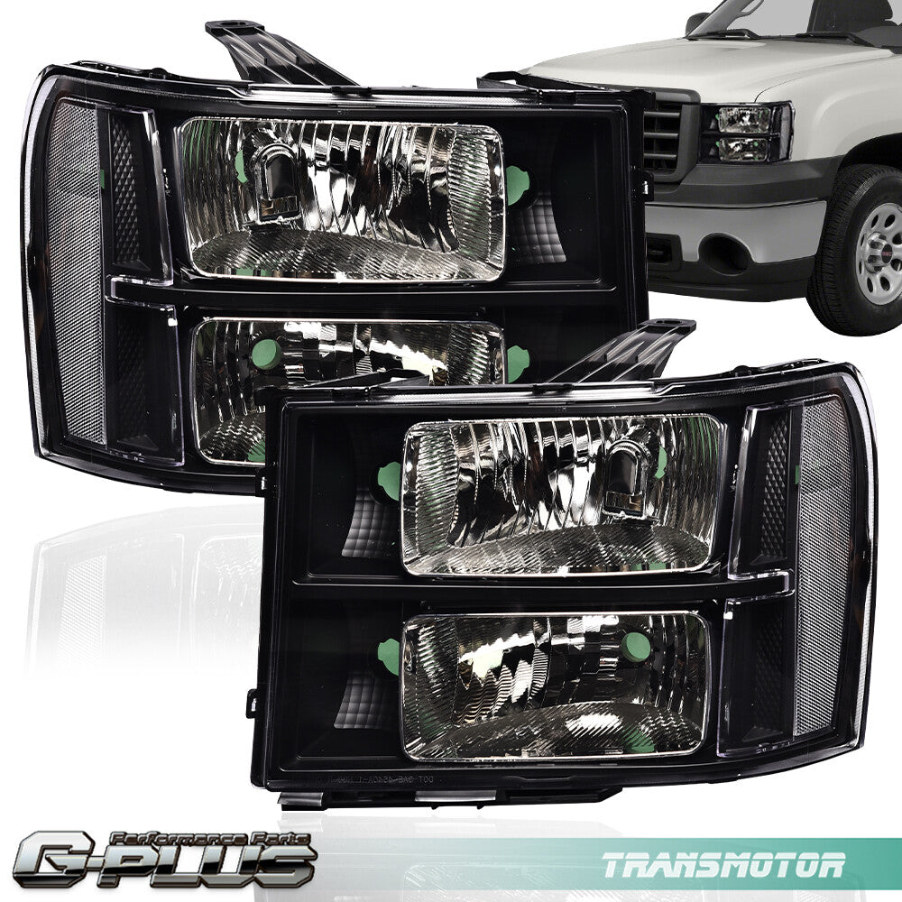 2007 - 2014 for GMC for Sierra 1500 2500 3500 Black Pu/Yellow Pu/Golden Ling Tianlu Latest - v