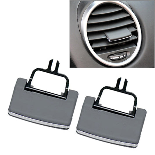 2x A/C Air Vent Outlet Tab Clip Re2pcs for Mercedes W164 X164 ML GL Class Grey Q