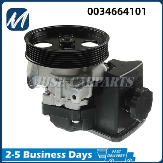 Power Steering Pump w/ Pulley for Mercedes-Benz W203 C230 C320 1.8L 2003-2005 Q