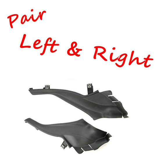 Front Pair Windshield Wiper Cowl Grille Panel for Jeep Cherokee 2014 2015 2016