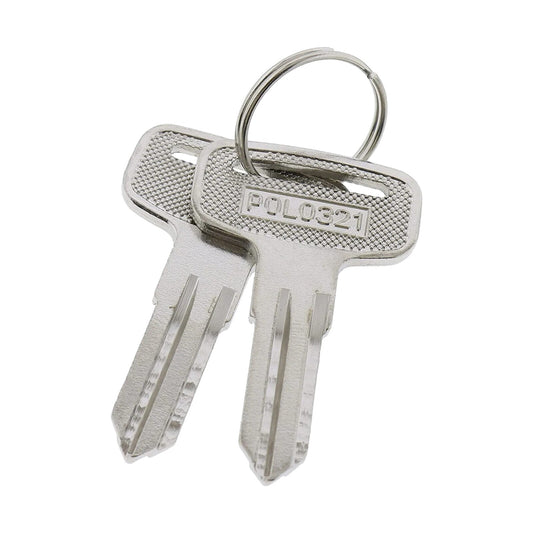 2Pcs Blank Keys 4010321 for Polaris 22/23/27/28 Series Sportsman 335 450 570 700 Q