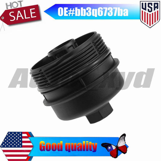 1x bb3q6737ba Oil Filter Housing Cover Cap New  for ford  Ranger 2012- 2.2L 3.2L Q