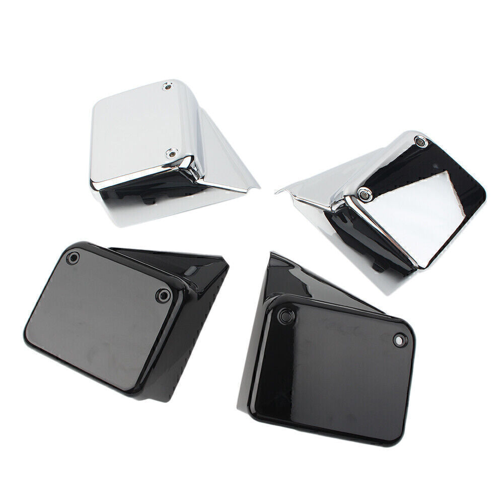 for Honda Black Widow Shadow Spirit VT750 2000-09 Set Side Battery Cover Guard