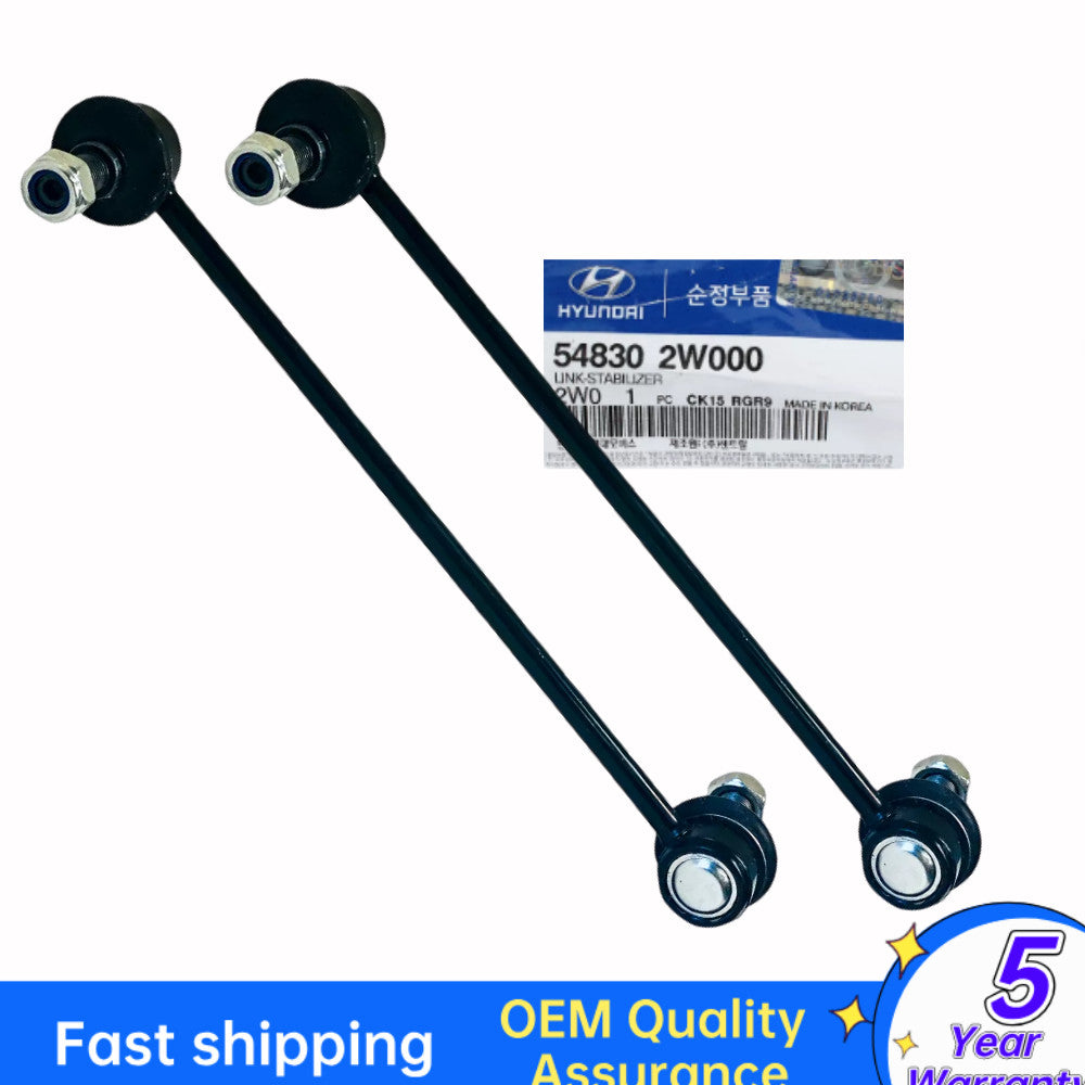 Stabilizer Bar Link Front Set 2pcs Sorento 14-15 / Santa Fe 13-18