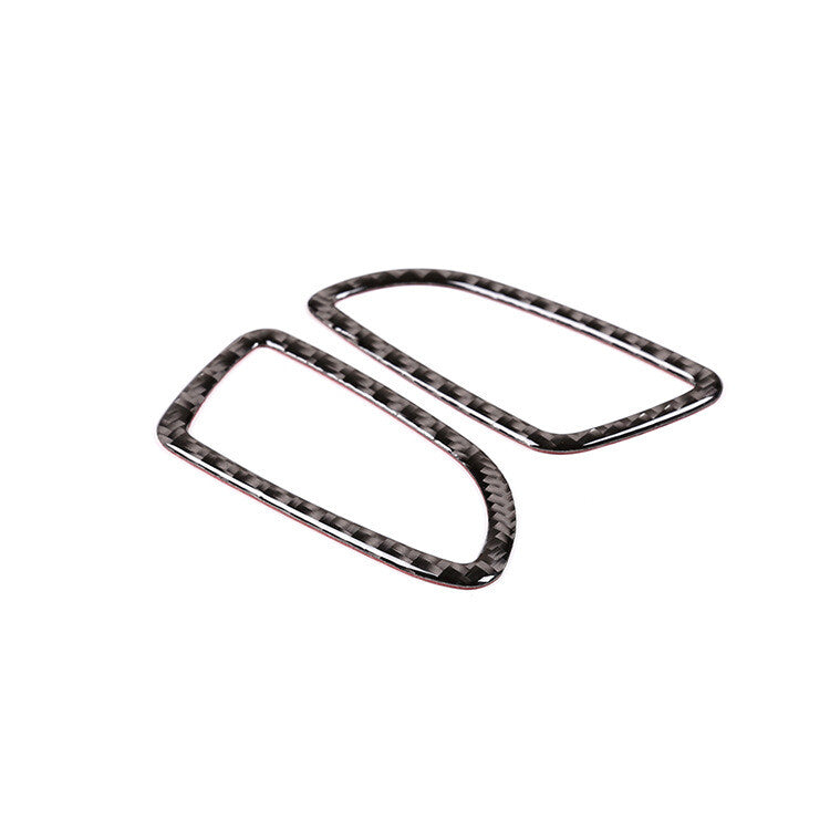 2-Piece Carbon Fiber Air Conditioner Cover Trim for Mercedes-Benz C-Class and GLC-Class (2015-19)