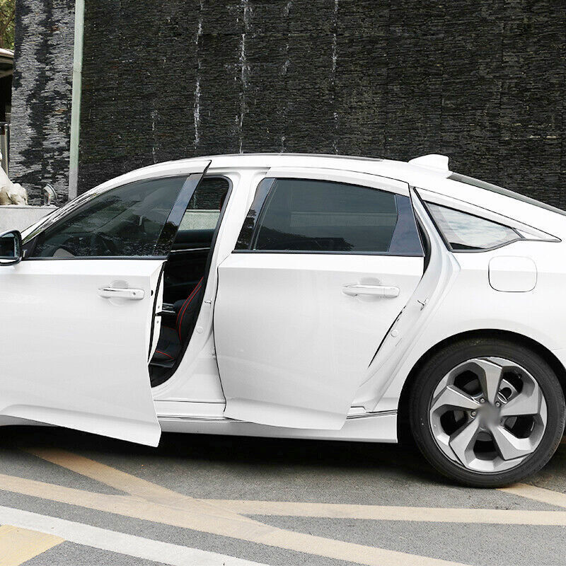 for Honda Accord 2018-2022 Chrome Door Window Visor Vent Shade Sun Rain Guard 6P