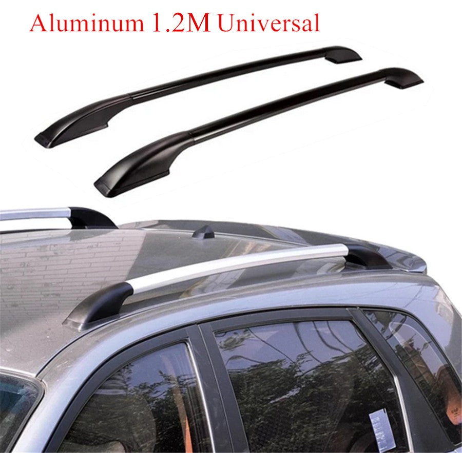 US Ship 1.2M Luggage Rack Top Frame Perforation-Free For Car for SUV MPV Decoration Q