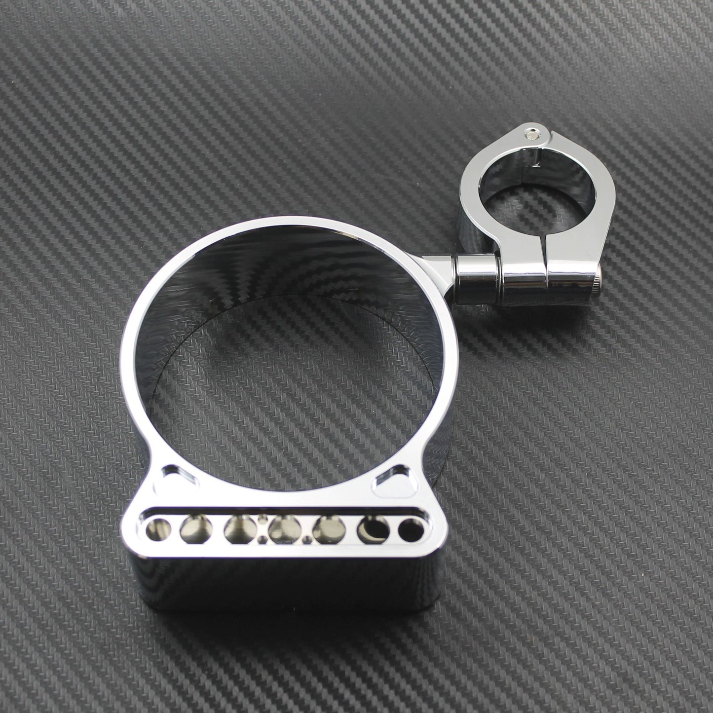 39mm Chrome Side Speedometer Relocation Bracket Fit for Harley Sporster 883 1200