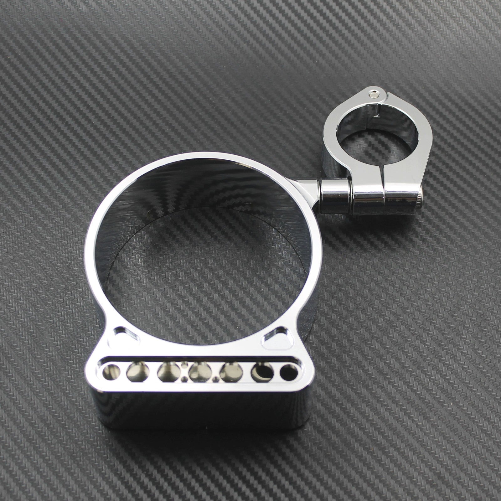 39mm Chrome Side Speedometer Relocation Bracket Fit for Harley Sporster 883 1200