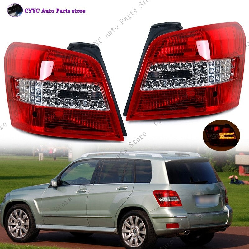 Pair LED Rear Tail Light for Mercedes-Benz W204 GLK GLK300 2007-2012 Taillamp