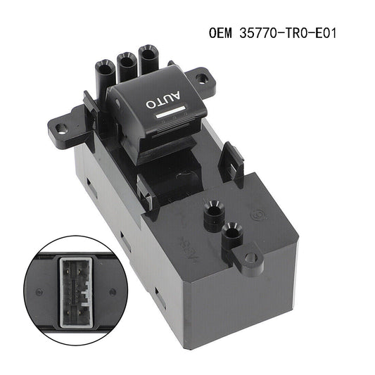 for Honda Spirior 09-14 35780-TP5-H01 Power Window Rear Left Side Switch BLACK 1
