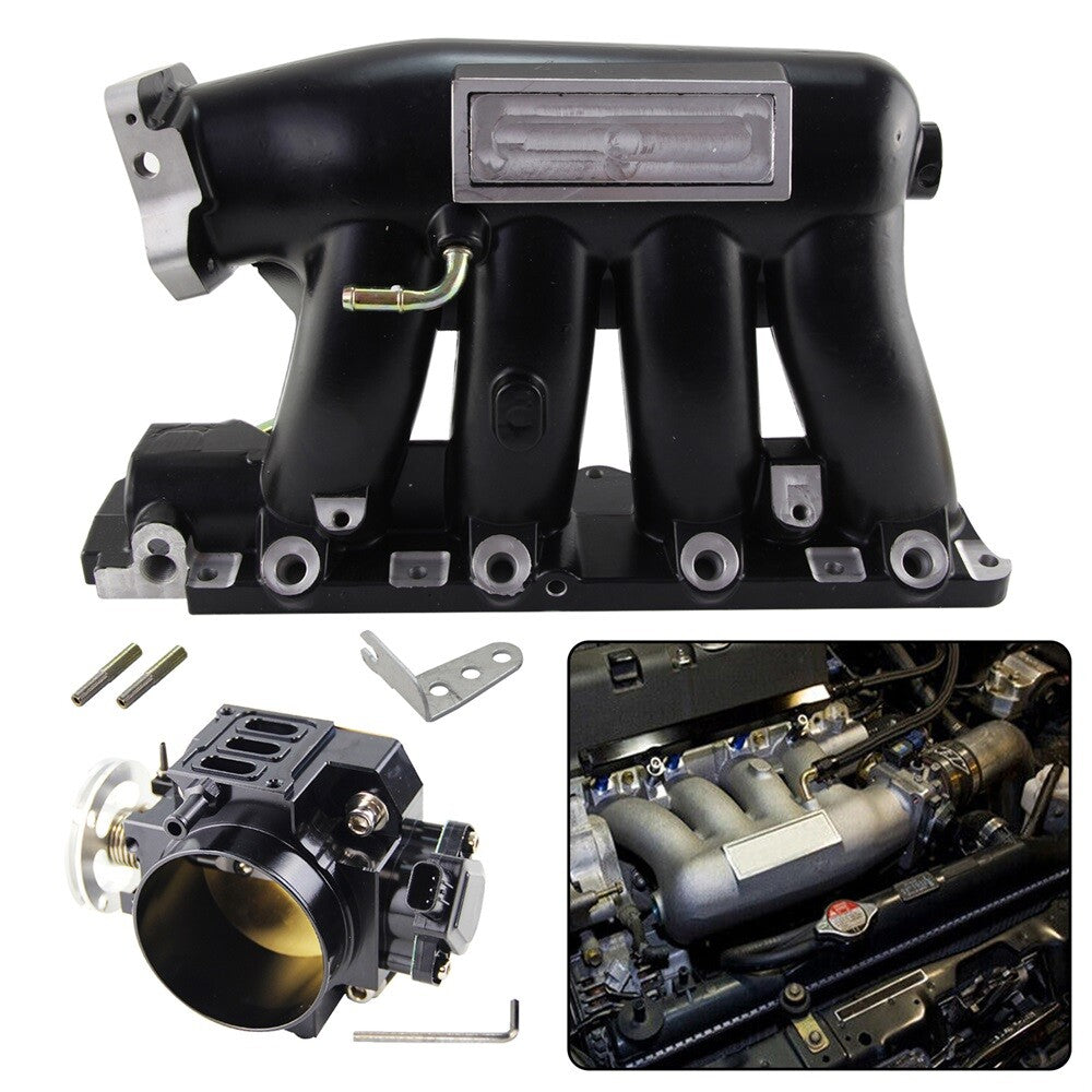 Intake Manifold + 70MM Throttle Body +TPS for Honda for Civic for Acura TSX K20Z3 K24A2