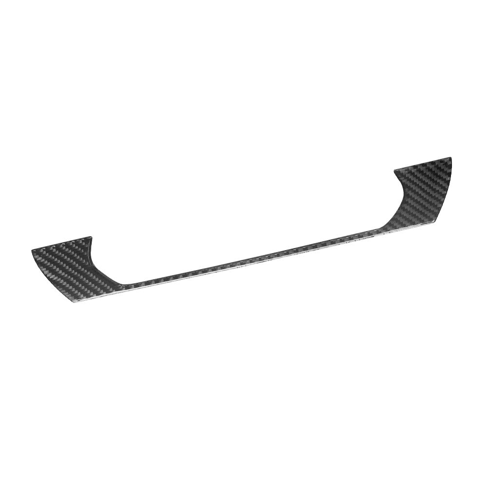 2Pcs Carbon Fiber Passenger Dashboard Cover Trim for Chrysler 200 2015-2017 v