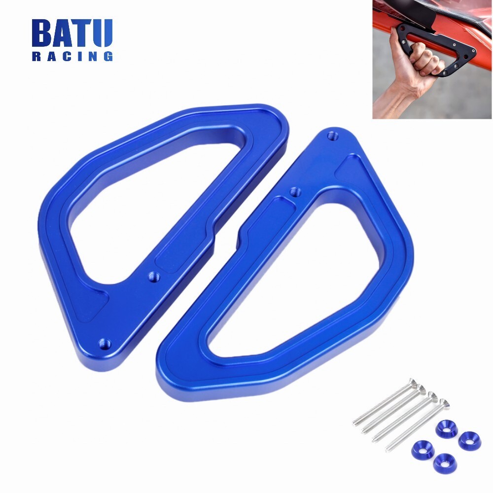Blue Heavy Duty Grab Handles 17-21 Can-Am Maverick X3 Turbo Xds Xrs Xmr Xrc