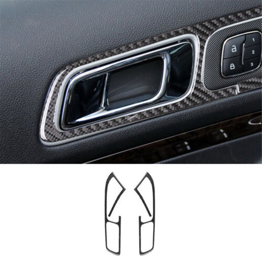 Red Carbon Fiber Radio With Navigation System Cover Trim for Acura TSX 2009-2014 v