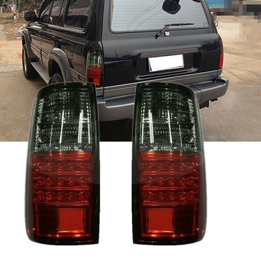 for Land Cruiser LC80 FJ80 91-1997 Red&Black LED Tail Light Brake Lamp B n
