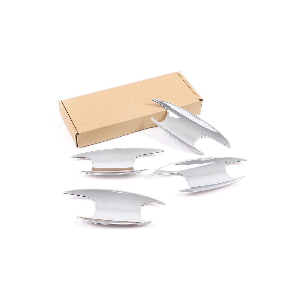 Chrome ABS Outer Side Door Handle Bowl Trim for Mercedes-Benz C Class W206 2022+