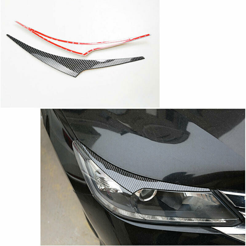For Highlander 2020-22 Carbon Fiber Rearview Side Mirror Rain Visor Cover v