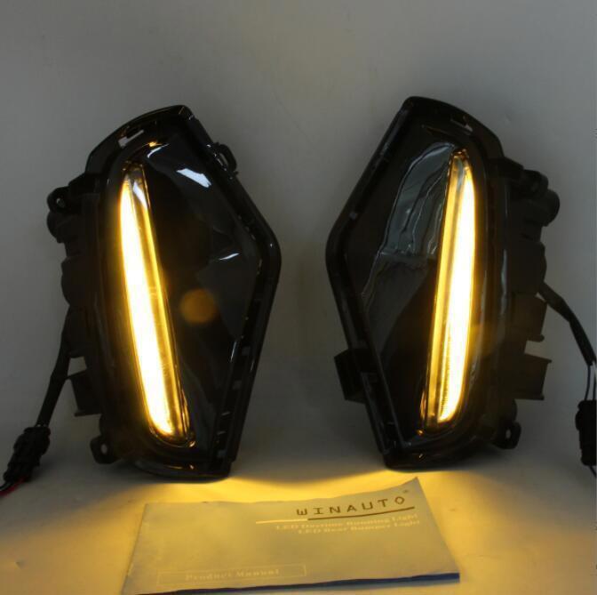 Daytime Running Light LED DRL Front Bumper Fog Lamp 21-23 For RAV4 B n