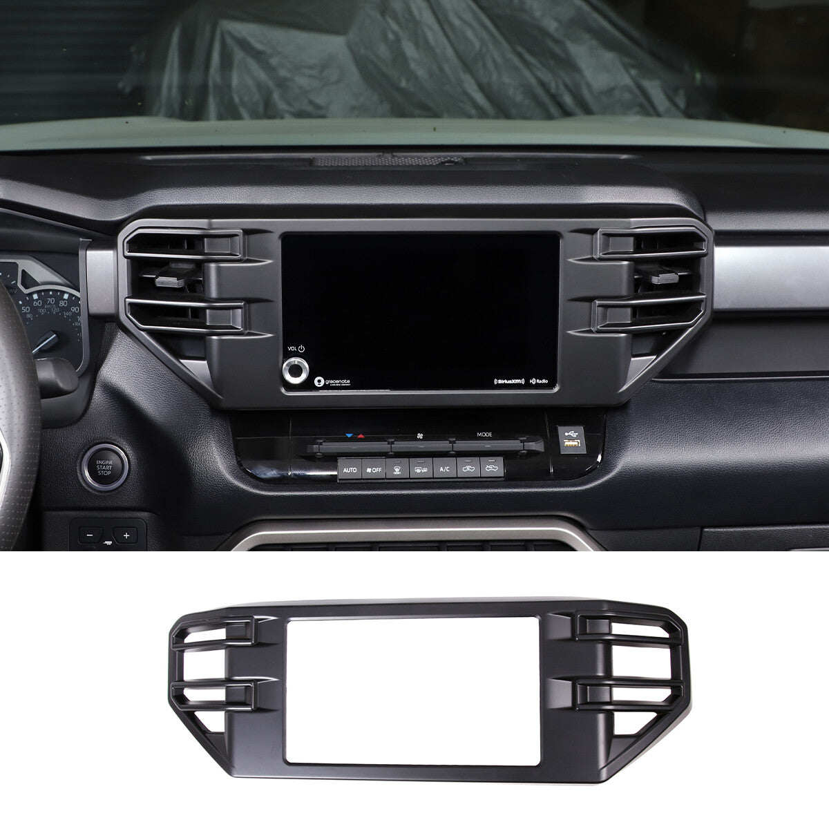 2-Pack Carbon Fiber Door Storage Box Trim Recess for Corvette C8 2020-2023- v