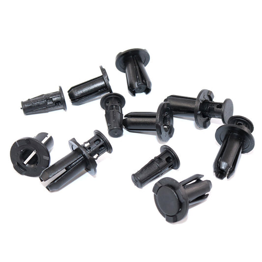 10 Car Bumper Grille Cover Plate Fastener Clips for Subaru