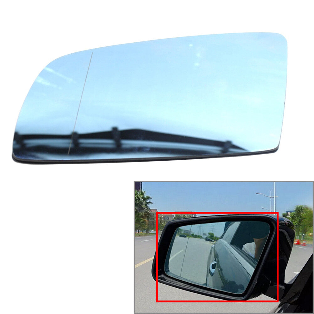 Side Mirror Rearview Mirror Glass Fit for BMW 5 Series E60 E61 2003-2010 2005