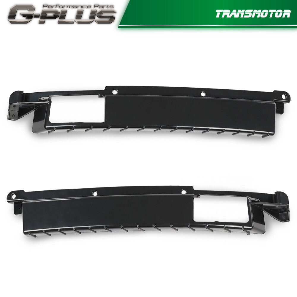 2-Pack Front Bumper Bracket Set Fits 13-16 for Fusion Side Cover Plastic New - v