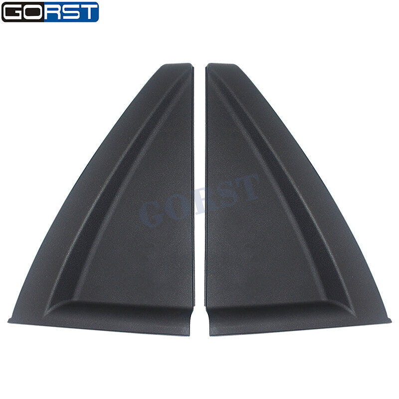 Pair Rear Door Outside Pillar Delta Molding for Kia 05-2010 83830-1F001 v