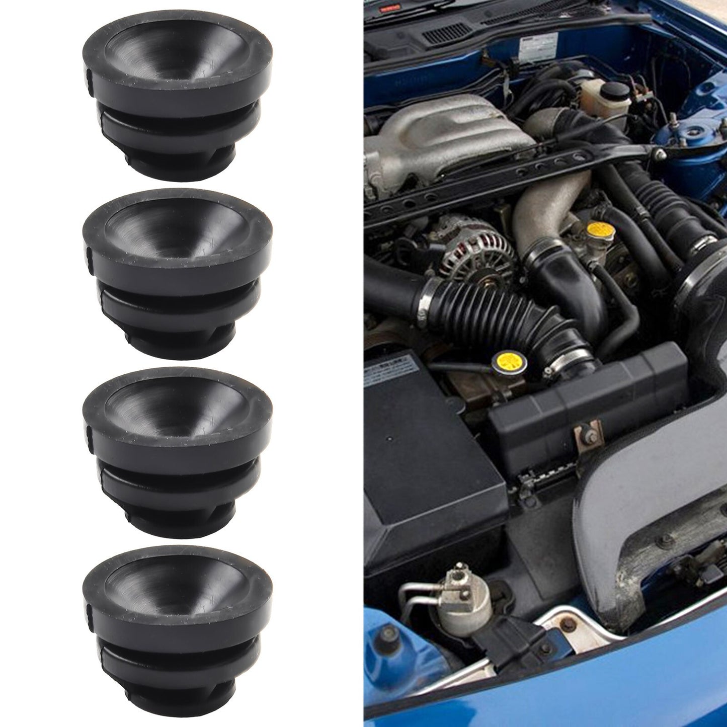 4Pcs Engine Mount Bush Buffer Cushion Cover for Mazda 2 3 6 CX-3 CX-5 P30110238 v