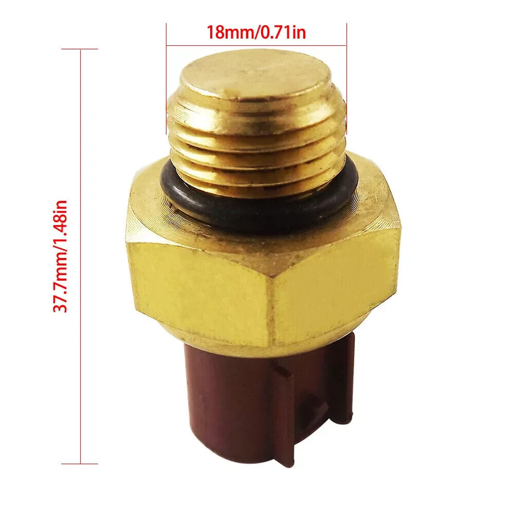 For HiSUN Water Temp Fan Switch Radiator Sensor UTV400-800 MSU YS 19206-115-0000 Q