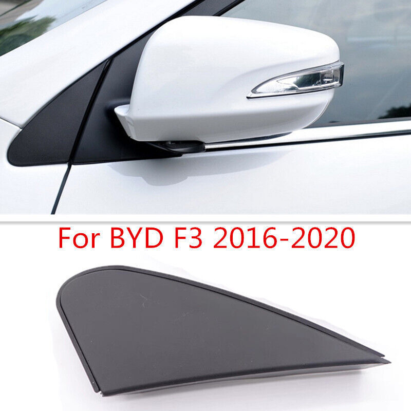 Exterior Left Side Window Molding Triangle Trim Cover Fit for BYD F3 2016-2020