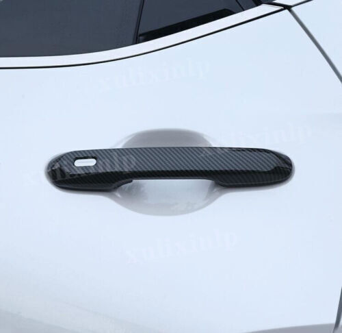 Carbon Fiber Rearview Side Mirror Strips Decor Trim for Sienna 2021-2023 v