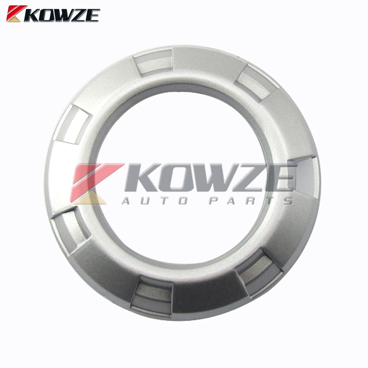 1pc Front Fog Light Lamp Cover Silver for Mitsubishi Pajero IV Triton