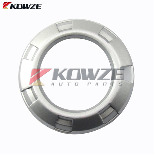 1pc Front Fog Light Lamp Cover Silver for Mitsubishi Pajero IV Triton