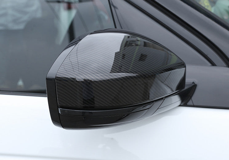 for Range Rover Evoque 2012-25 2P Carbon Fiber Rear View Side Mirror Cover Trim