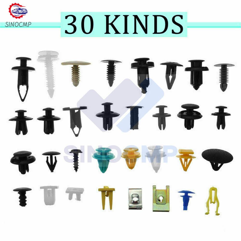 500 Clips Car Body Plastic Push Pin Rivet Trim Moulding Fastener Screwdriver Kit