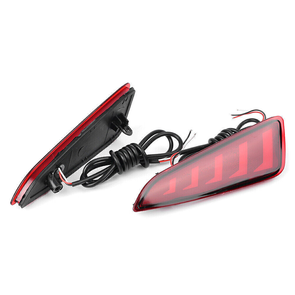 Rear Fog Lights LED + Rear Bumper Tail Light Lamp for Toyota CHR C-HR 2016 - 22 Q