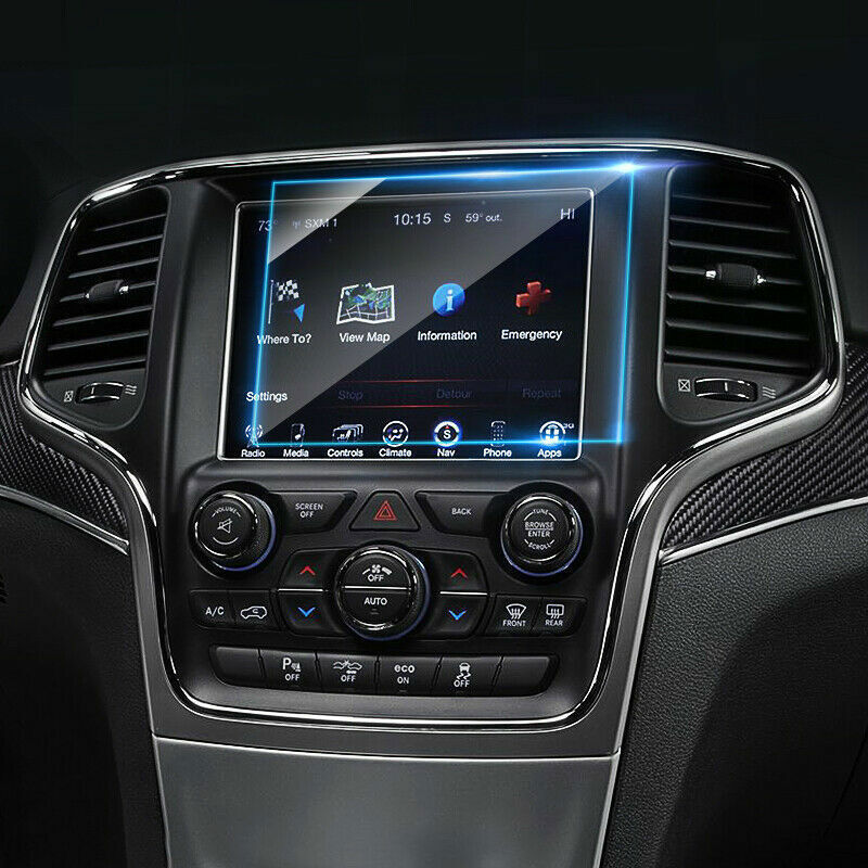 for Jeep Grand Cherokee 2014-20 GPS Navigation Screen Protector Film Cover trim