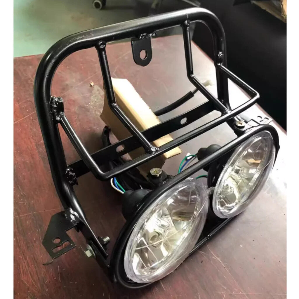 Motorcycle for Honda Zuma electric modification Monkey headlights  bracket