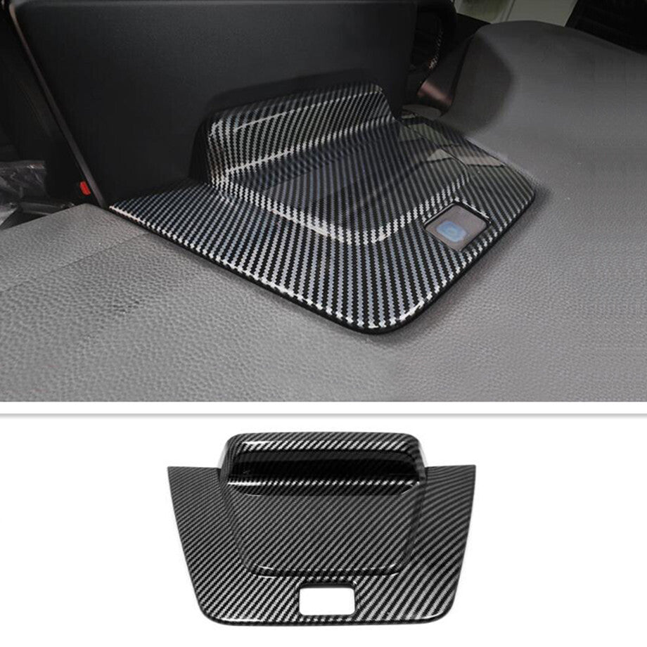 Carbon fiber center console navigation panel rear cover trim for 2023 for Honda CR-V